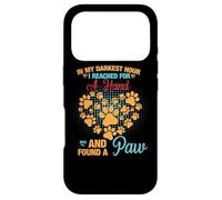 in My Darkest Hour I Reached for A Hand and Found A Paw Coque pour iPhone 17 Pro