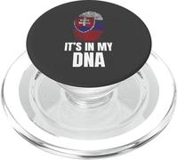 in My DNA Proud to Be from Slovaquie PopSockets PopGrip pour MagSafe
