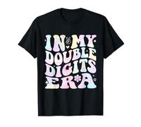 In My Double Digits Era 10 Year Old Girl Tie Dye T-Shirt