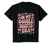 in My Double Digits Era Shirt T-Shirt d'anniversaire pour Fille T-Shirt