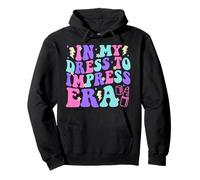in My Dress to Impress Era Anniversaire Mignon Adolescents Enfants Filles Sweat à Capuche