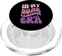 In My Dual Language Era Appréciation des enseignants en double langue PopSockets PopGrip pour MagSafe