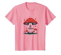in My Element : Aventure fantaisiste dans la forêt de Champignons T-Shirt, Enfant, Rose, 4 Ans