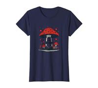 in My Element : Aventure fantaisiste dans la forêt de Champignons T-Shirt, Femme, Bleu Marine, L
