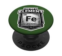 in My Element Blacksmith Iron Worker Tableau périodique drôle PopSockets PopGrip Adhésif