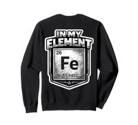 in My Element Blacksmith Iron Worker Tableau périodique drôle Sweatshirt