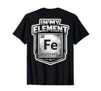 in My Element Blacksmith Iron Worker Tableau périodique drôle T-Shirt