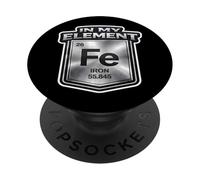 in My Element Funny Blacksmith Iron Worker Tableau périodique PopSockets PopGrip Adhésif