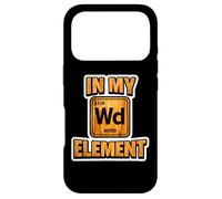 in My Element Tableau périodique drôle de Menuisier Coque pour iPhone 17 Pro