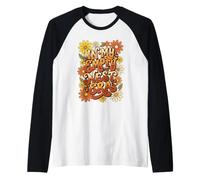 in My Empty Nest Era Motif Floral rétro Manche Raglan