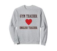 in My Engaged Era Gym X English Teacher Collegiate Sweatshirt