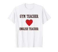in My Engaged Era Gym X English Teacher Collegiate T-Shirt