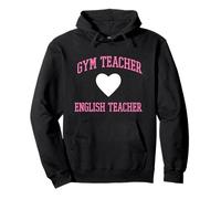 in My Engaged Era Gym X English Teacher Pink Collegiate Sweat à Capuche