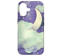 in My Fantasy Era Witchy Green Sage Purple Moon Phases Stars Coque pour iPhone 17