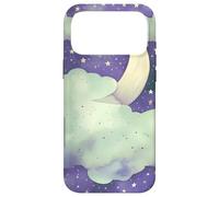 in My Fantasy Era Witchy Green Sage Purple Moon Phases Stars Coque pour iPhone 17 Pro Max