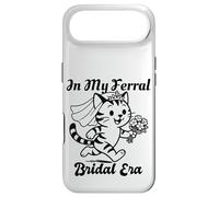 in My Feral Bride Era Cat Funny Wedding Coque pour iPhone Air