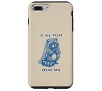 in My Feral Bride Era Funny Raccoon Gag Joke Mariée Graphique Coque pour iPhone 7 Plus/8 Plus