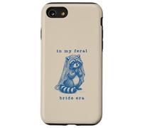 in My Feral Bride Era Funny Raccoon Gag Joke Mariée Graphique Coque pour iPhone SE (2020) / 7/8