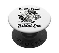 in My Feral Bride Era Funny Wedding PopSockets PopGrip Adhésif