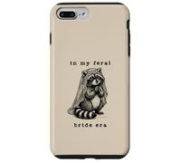 in My Feral Bride Era Humour Funny Raton Laveur rétro années 90 Coque pour iPhone 7 Plus/8 Plus