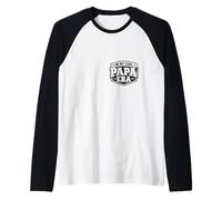 in My Girl Papa Era Proud New Dad Fête des pères Fille drôle Manche Raglan