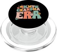 in My Grandma Era Groovy Grandmother Grandmother Grandmom Mother's Day PopSockets PopGrip pour MagSafe