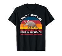 in My Head I'm Thinking About Aardvarks Lover T-Shirt