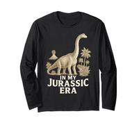in My Jurassic Era Drôle Brachiosaure Dino Préhistorique Manche Longue