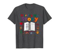 in My Kindergarten Era: Commencer Mon Histoire T-Shirt, Homme, Chiné Foncé, 4XL