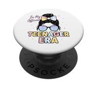 in My Official Teenager Era - 13e Anniversaire PopSockets PopGrip Adhésif