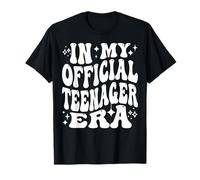 in My Official Teenager Era Funny 13th Birthday Life T-Shirt