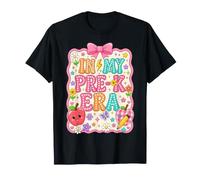 in My Pre-K Era Back to School Student Apple Pencil Art T-Shirt