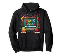 in My Pre-K Era: Period Has Commenced Fun School Citation Sweat à Capuche, Unisexe pour Adultes, Noir, XXL