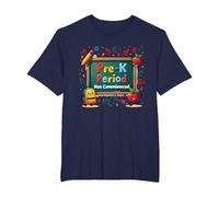 in My Pre-K Era: Period Has Commenced Fun School Citation T-Shirt, Homme Grandes Tailles, Bleu Marine, 4X Tall