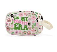 In My Pretty Era Trousse de maquillage transparente Rose et vert, Pretty Era Cbag EU, Multifonctionnel