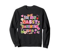in My Sassy Daughter Era - Lettre Style rétro Magazine Sweatshirt
