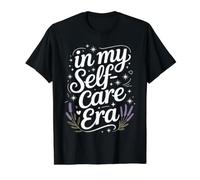 in My Self-Care Era Parcours de guérison - T-Shirt Graphique avec Valeur, Homme, Noir, S
