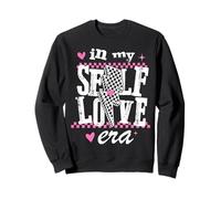in My Self Love Era Positive Affirmation Aesthetic Sweatshirt