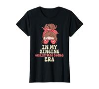 in My Singing Christmas Songs Era - Cute Groovy Xmas T-Shirt