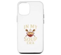 in My Soup Era Retro Funny Foodie Design Coque pour iPhone 12/12 Pro