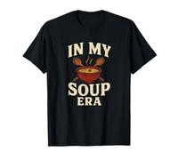 in My Soup Era Retro Funny Foodie Design T-Shirt