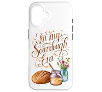 In My Sourdough Era Jeu de mots amusant dans ma pâtisserie Coque pour iPhone 16