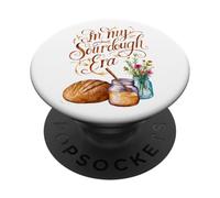 In My Sourdough Era Jeu de mots amusant dans ma pâtisserie PopSockets PopGrip Adhésif