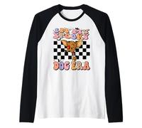 in My Spooky Dog Era Groovy Halloween Chihuahua Dogs Costume Manche Raglan