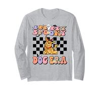 in My Spooky Dog Era Groovy Halloween Dogs Costume Manche Longue