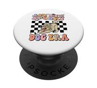 in My Spooky Dog Era Groovy Halloween Dogs Costume PopSockets PopGrip Adhésif