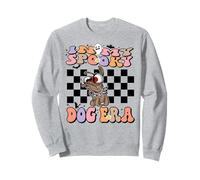 in My Spooky Dog Era Groovy Halloween Dogs Costume Sweatshirt