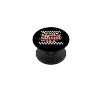 in My Spooky Engineer Era Retro Groovy Halloween Costume PopSockets PopGrip Adhésif