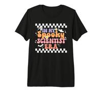 in My Spooky Scientist Era Retro Groovy Halloween Costume T-Shirt Haut de Gamme