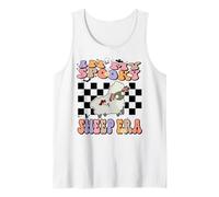 in My Spooky Sheep Era Groovy Halloween Animals Costume Débardeur